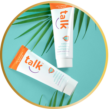 Talk Natural Toothpaste — Fluoride-Free Enamel Strengthening Formula with Nano Hydroxyapatite, Activated Charcoal, and Xylitol for Whitening, Cavity Prevention & Sensitive Teeth Relief (2 BUNDLE)